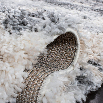 Tapis SAFAVIEH Fontana Shag Angeliene Moderne Abstrait 5 cm d'épaisseur