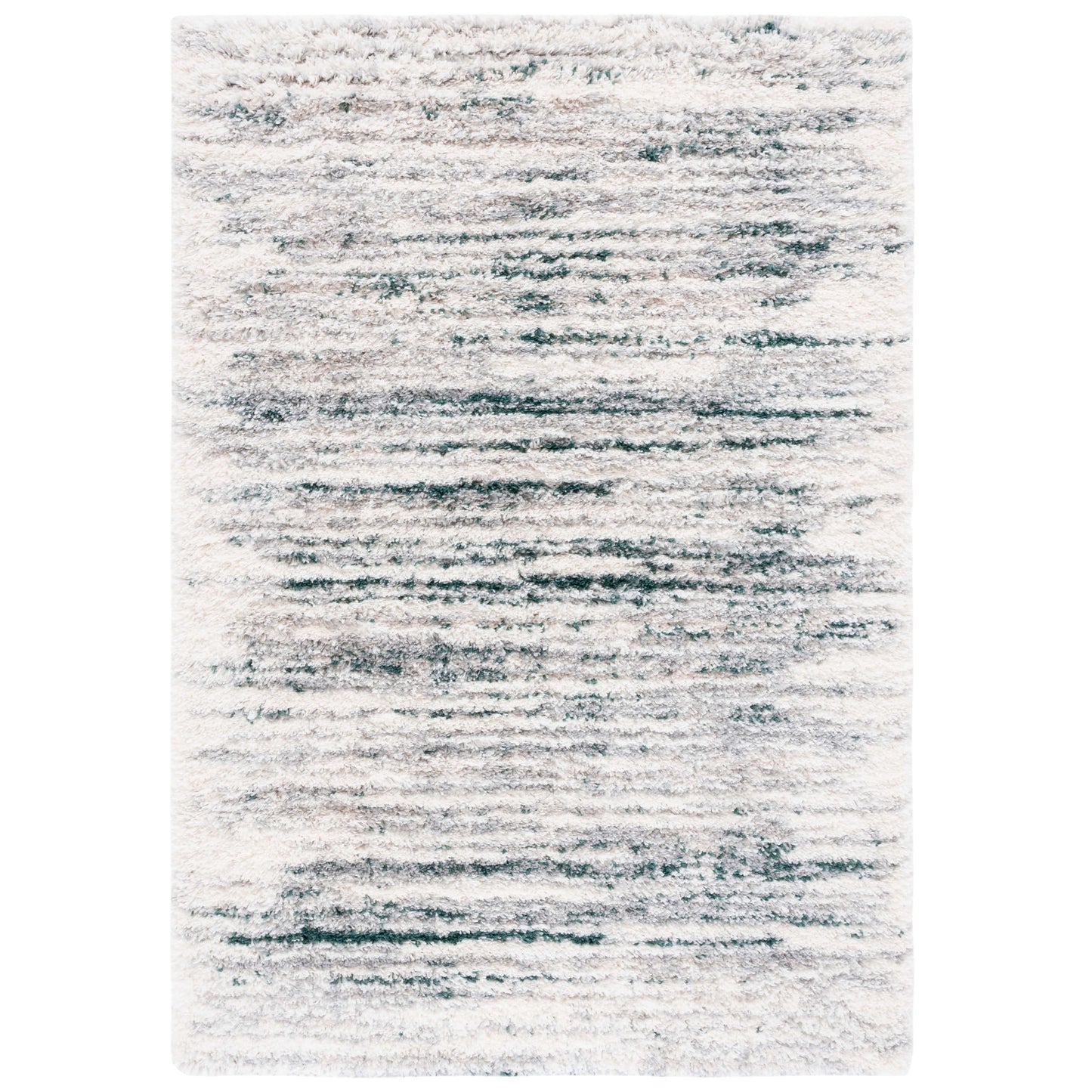 Tapis SAFAVIEH Fontana Shag Fatema Moderne Abstrait 5 cm d'épaisseur