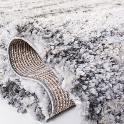 Tapis SAFAVIEH Fontana Shag Lenchen Moderne Abstrait de 5 cm d'épaisseur