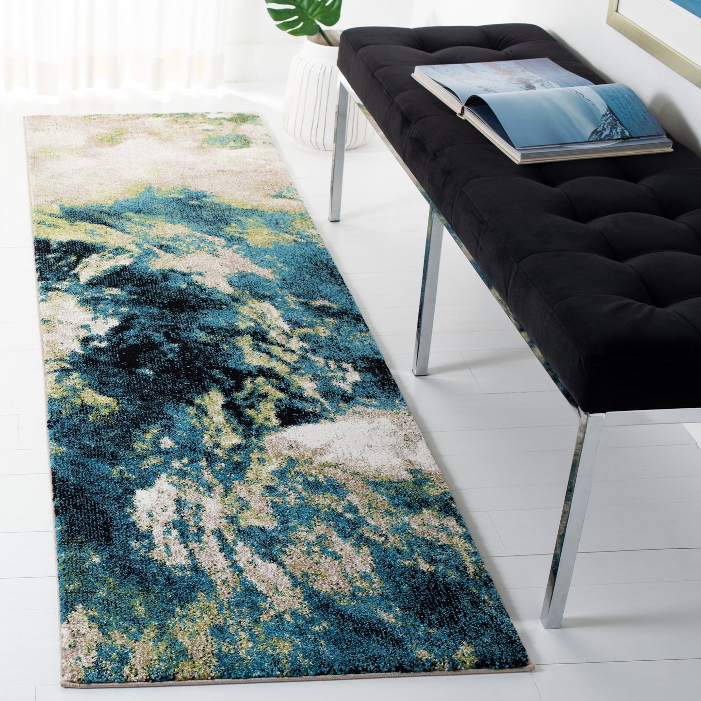 Tapis abstrait moderne SAFAVIEH Glacier Beno