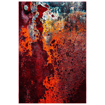 Tapis abstrait moderne SAFAVIEH Glacier Honey Watercolor