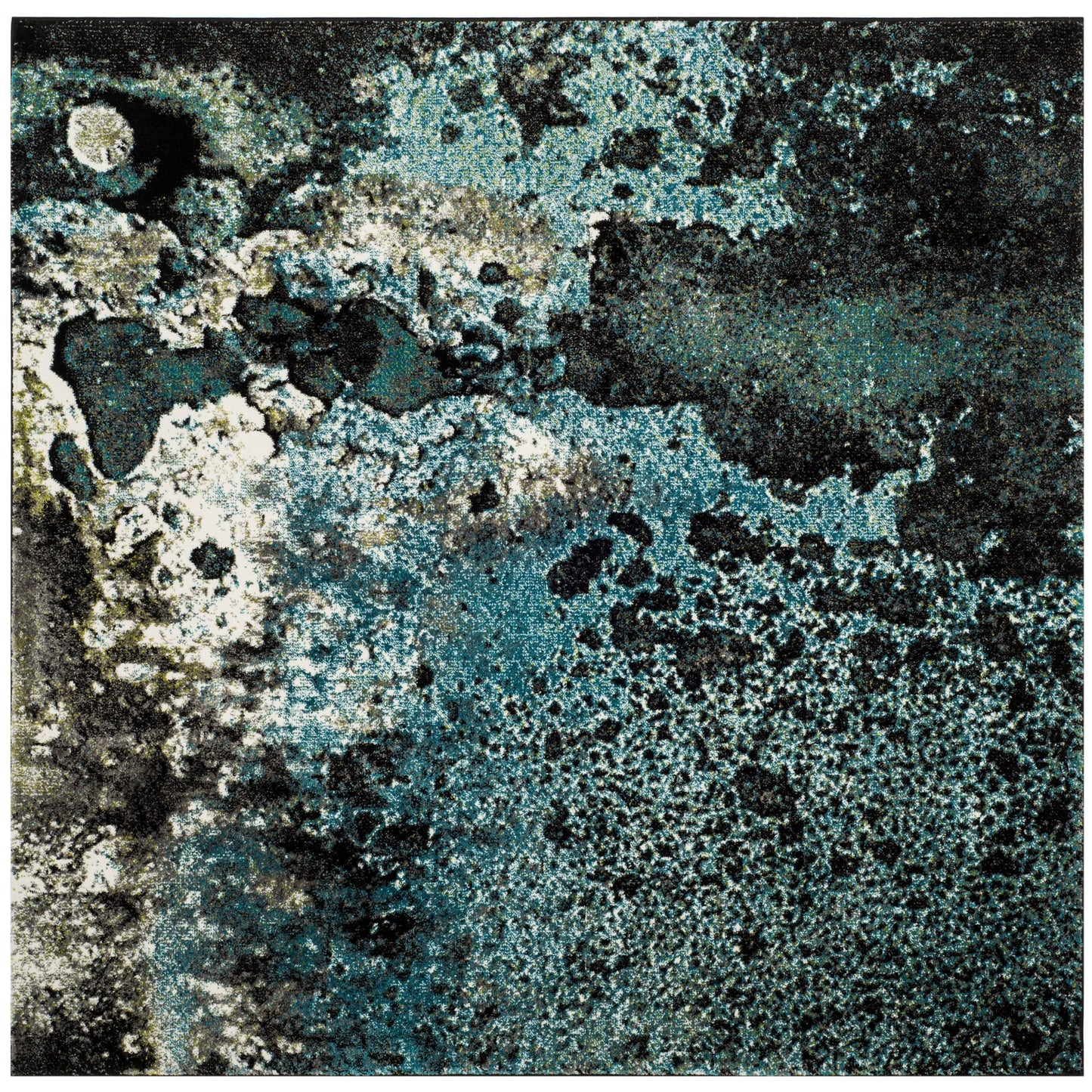 Tapis abstrait moderne SAFAVIEH Glacier Honey Watercolor