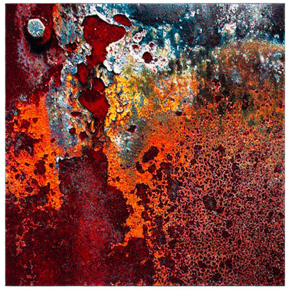 Tapis abstrait moderne SAFAVIEH Glacier Honey Watercolor