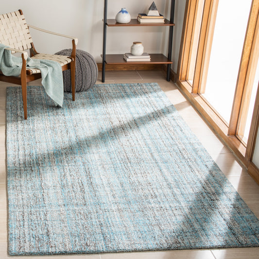 Tapis moderne en viscose SAFAVIEH fait main, motif abstrait corail