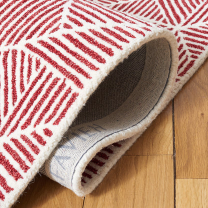 Tapis moderne en laine SAFAVIEH fait main, abstrait, Harmonna