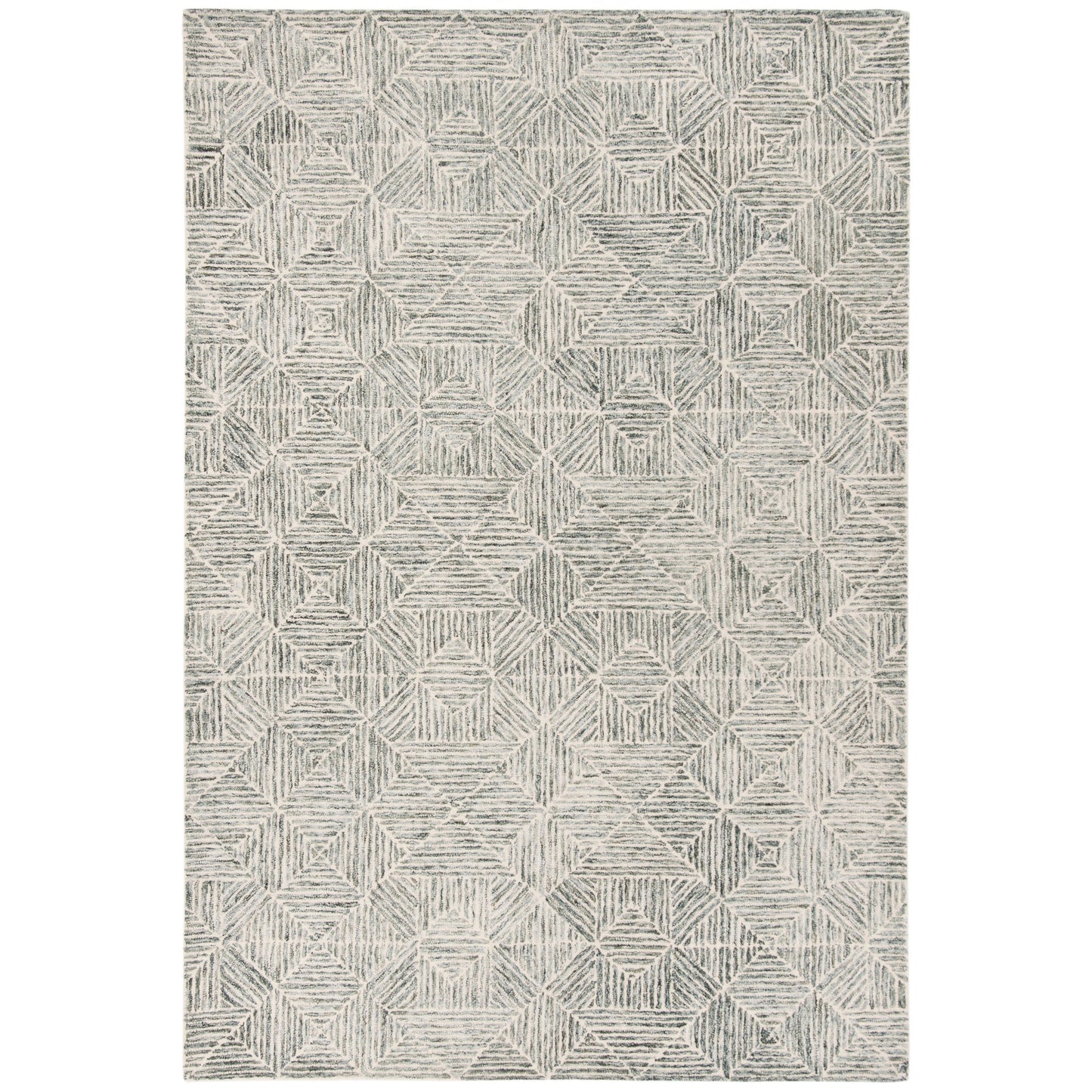 Tapis moderne en laine SAFAVIEH fait main, abstrait, Harmonna