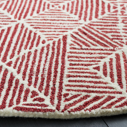 Tapis moderne en laine SAFAVIEH fait main, abstrait, Harmonna