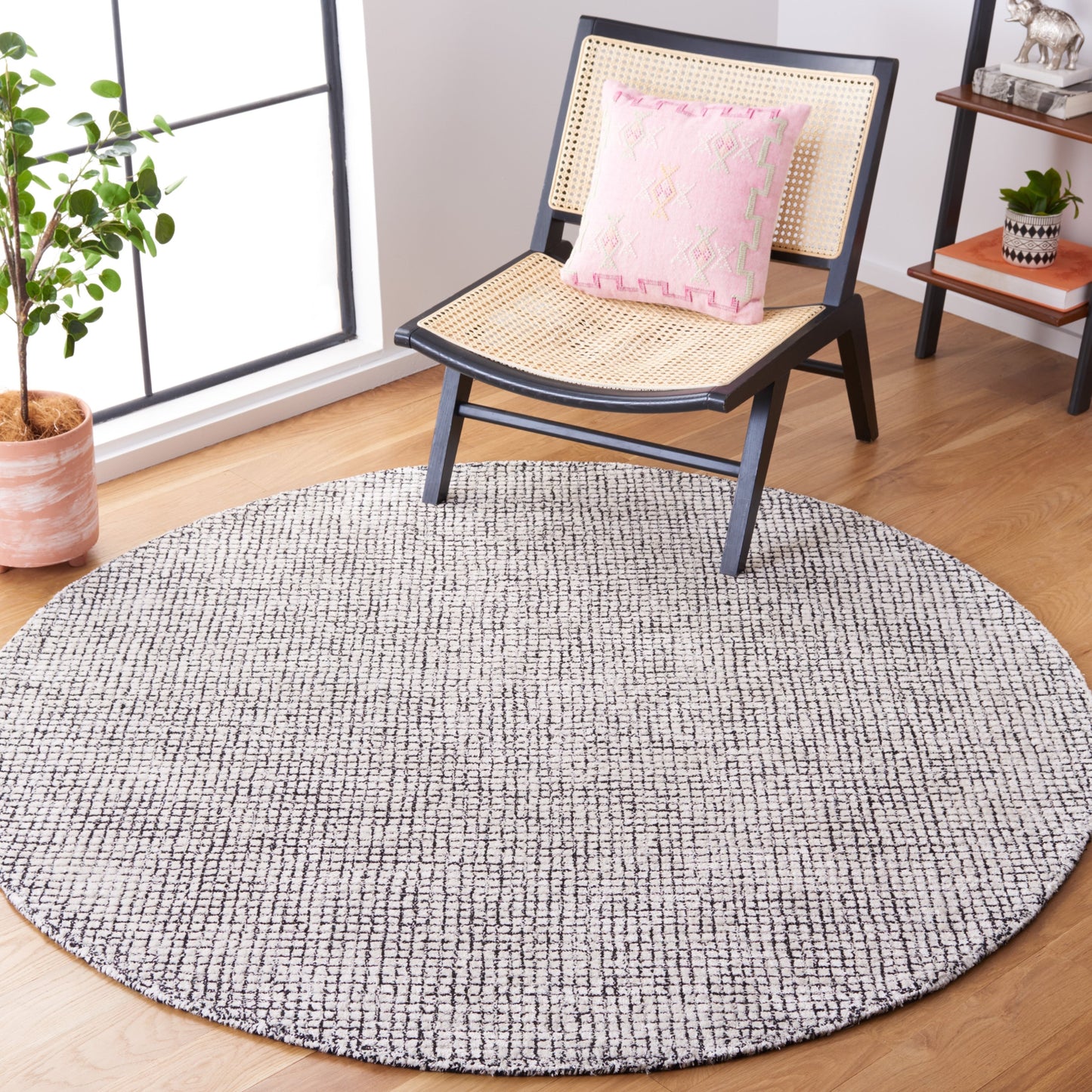 Tapis moderne en viscose SAFAVIEH fait main, abstrait, Marikka