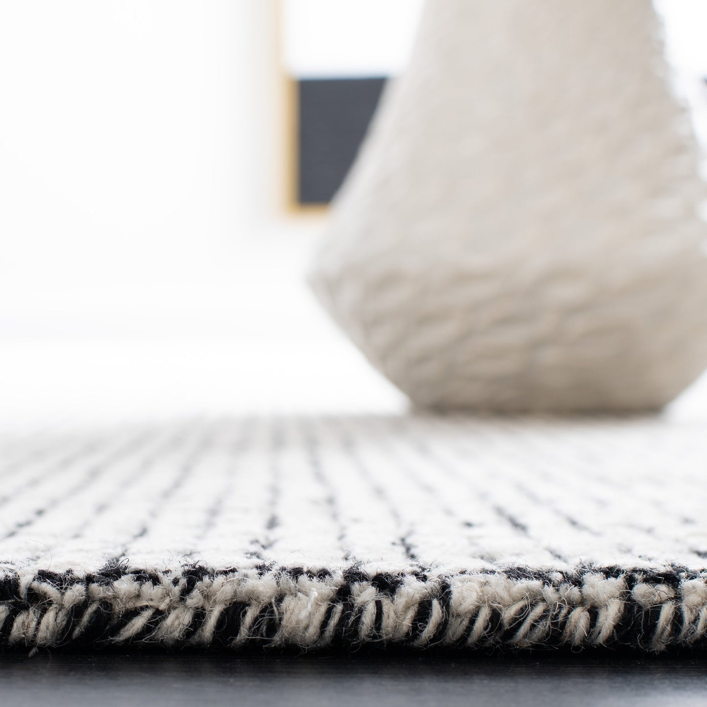 Tapis moderne en viscose SAFAVIEH fait main, abstrait, Marikka