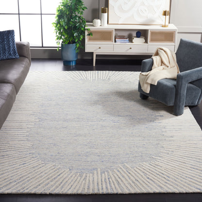 Tapis moderne en laine abstrait Sofoula fait main SAFAVIEH