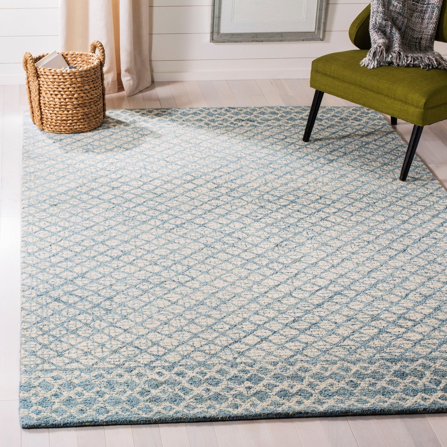 Tapis moderne en laine abstrait fait main SAFAVIEH Suhad