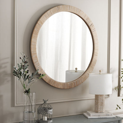 Miroir Mila 36 pouces de SAFAVIEH Home - 36 L x 1 P x 36 H