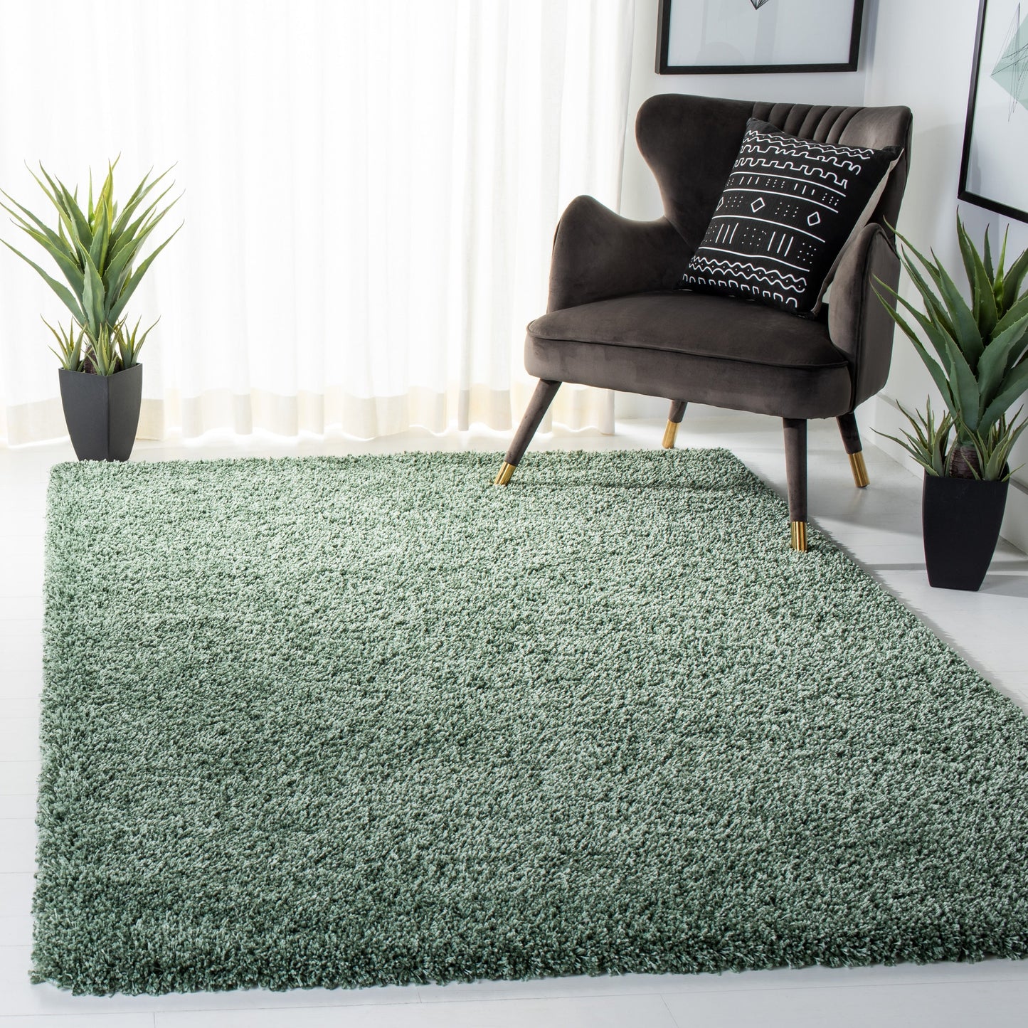 Tapis SAFAVIEH Hudson Shag Debi de 5 cm d'épaisseur
