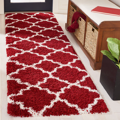 Tapis SAFAVIEH Hudson Shag Jeryl Glam Trellis de 5 cm d'épaisseur