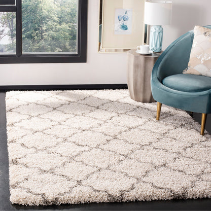 Tapis SAFAVIEH Hudson Shag Jeryl Glam Trellis de 5 cm d'épaisseur