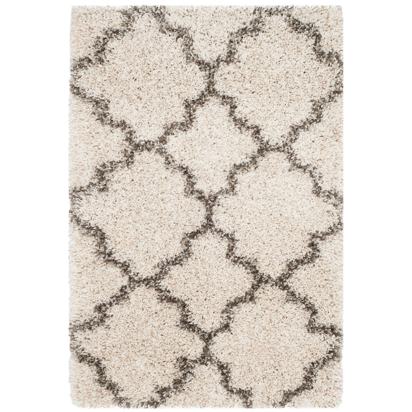 Tapis SAFAVIEH Hudson Shag Jeryl Glam Trellis de 5 cm d'épaisseur