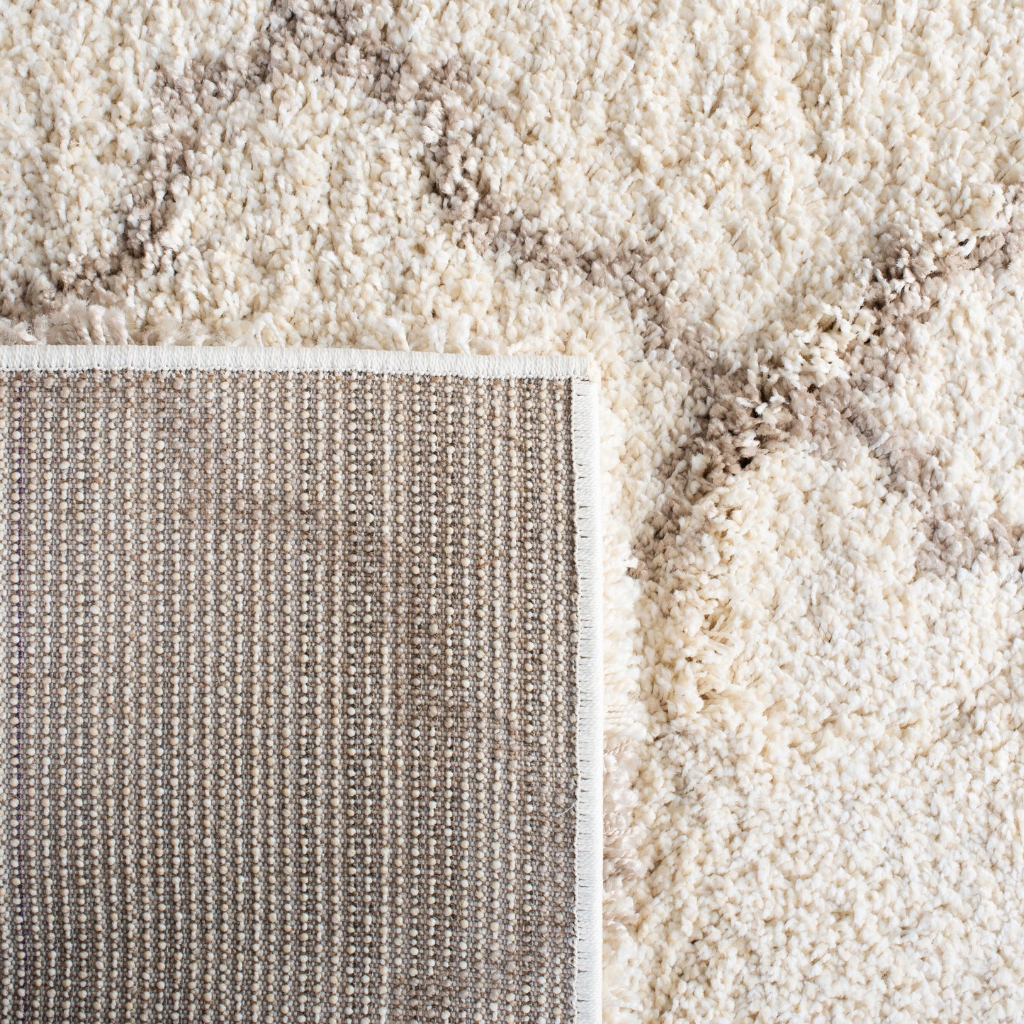 Tapis SAFAVIEH Hudson Shag Jeryl Glam Trellis de 5 cm d'épaisseur