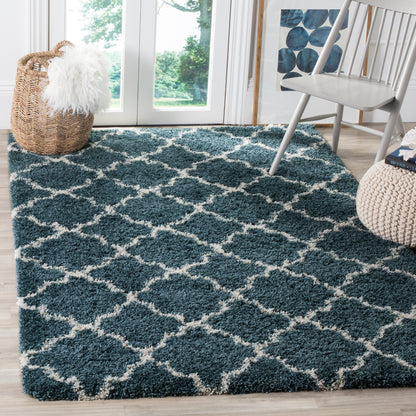 Tapis SAFAVIEH Hudson Shag Jeryl Glam Trellis de 5 cm d'épaisseur