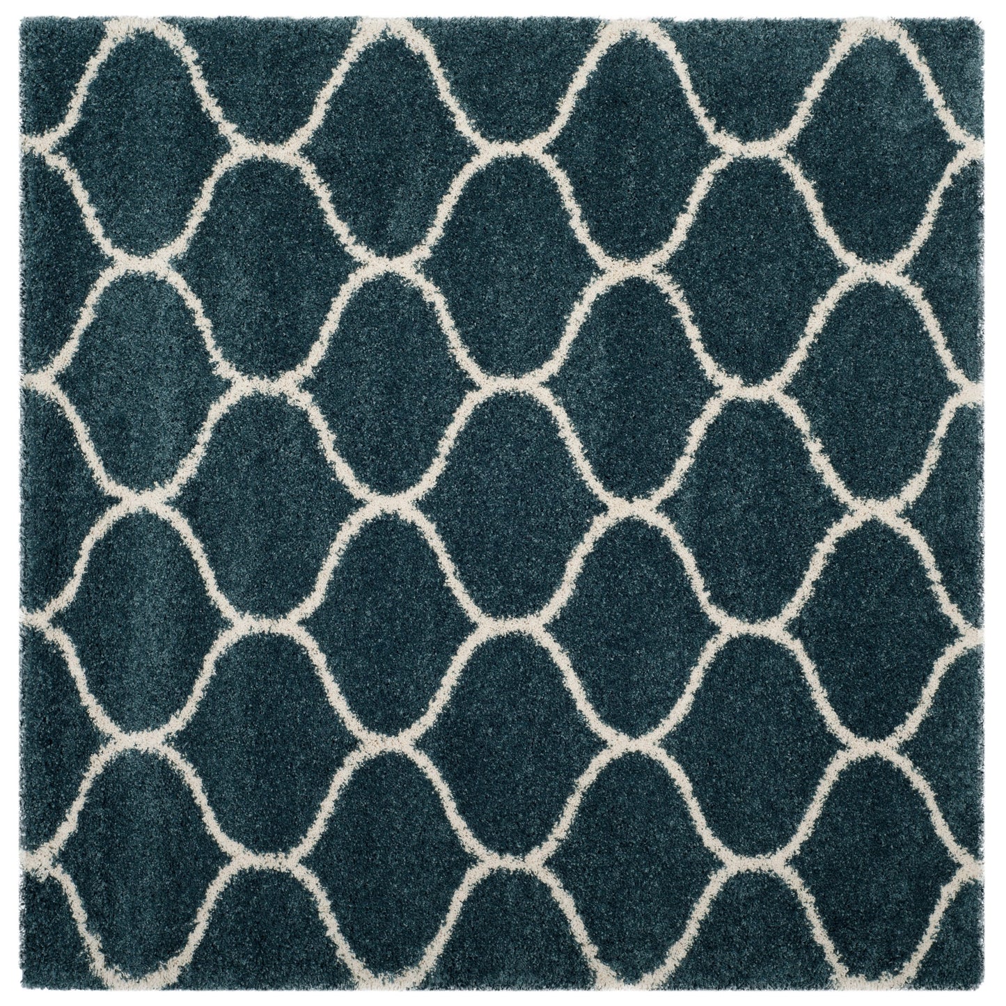 Tapis SAFAVIEH Hudson Shag Pushpa Trellis de 5 cm d'épaisseur