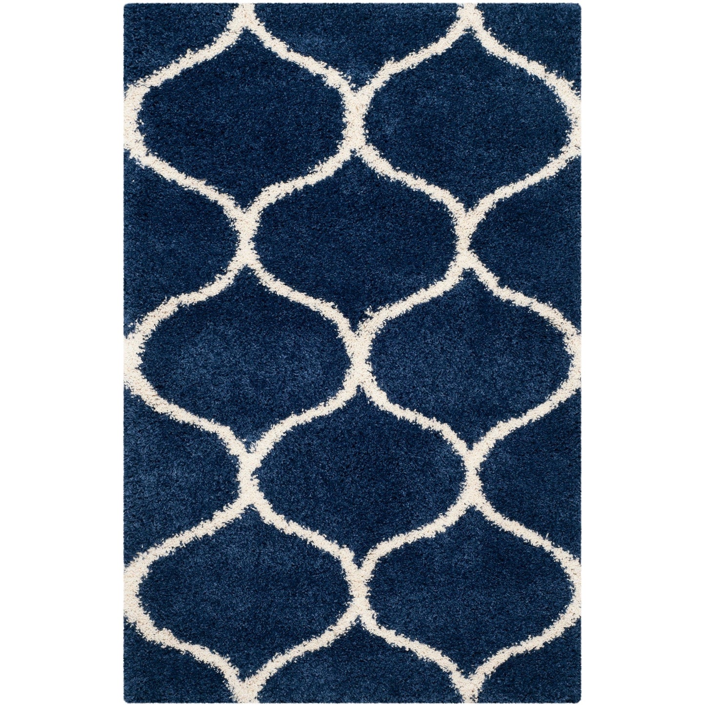 Tapis SAFAVIEH Hudson Shag Pushpa Trellis de 5 cm d'épaisseur