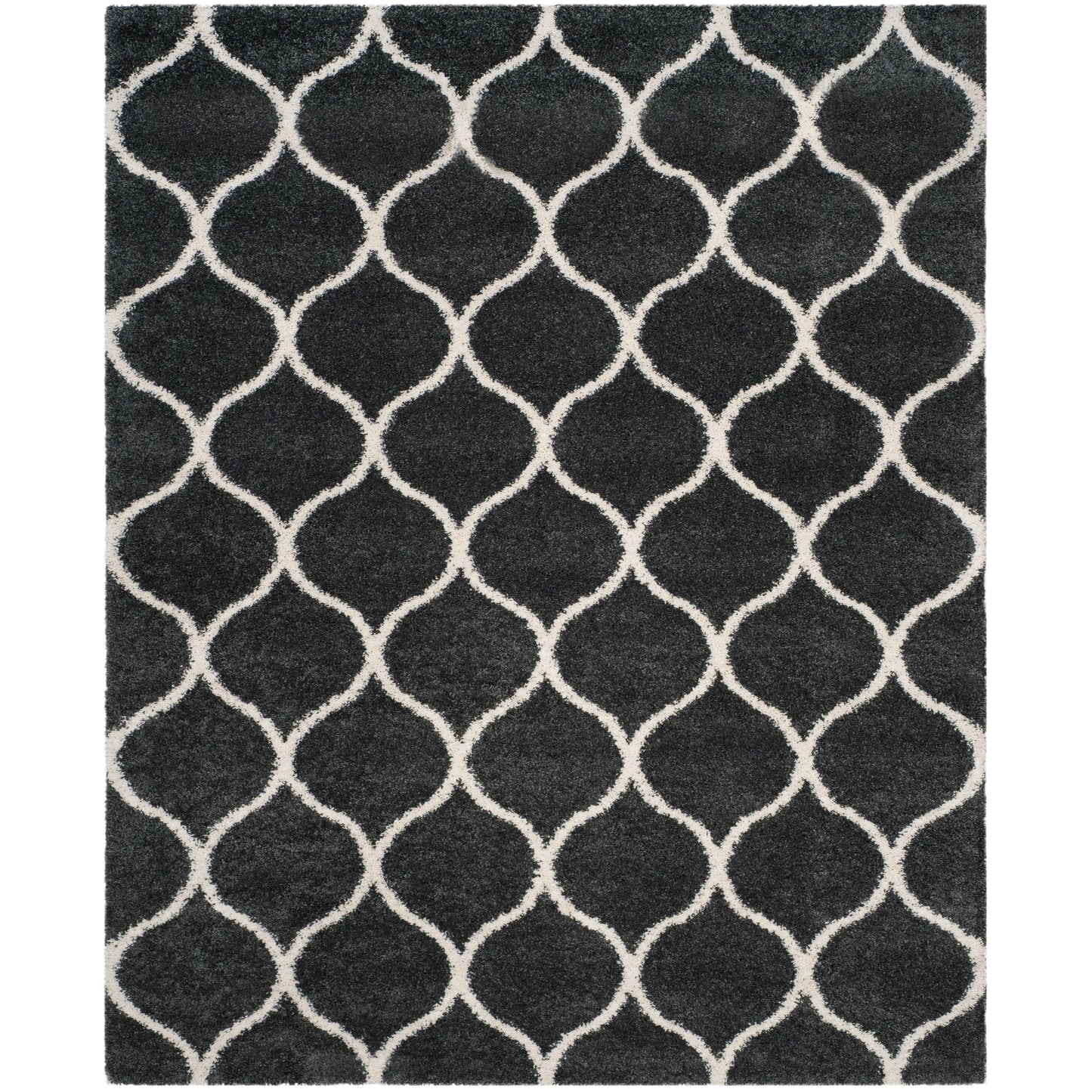 Tapis SAFAVIEH Hudson Shag Pushpa Trellis de 5 cm d'épaisseur