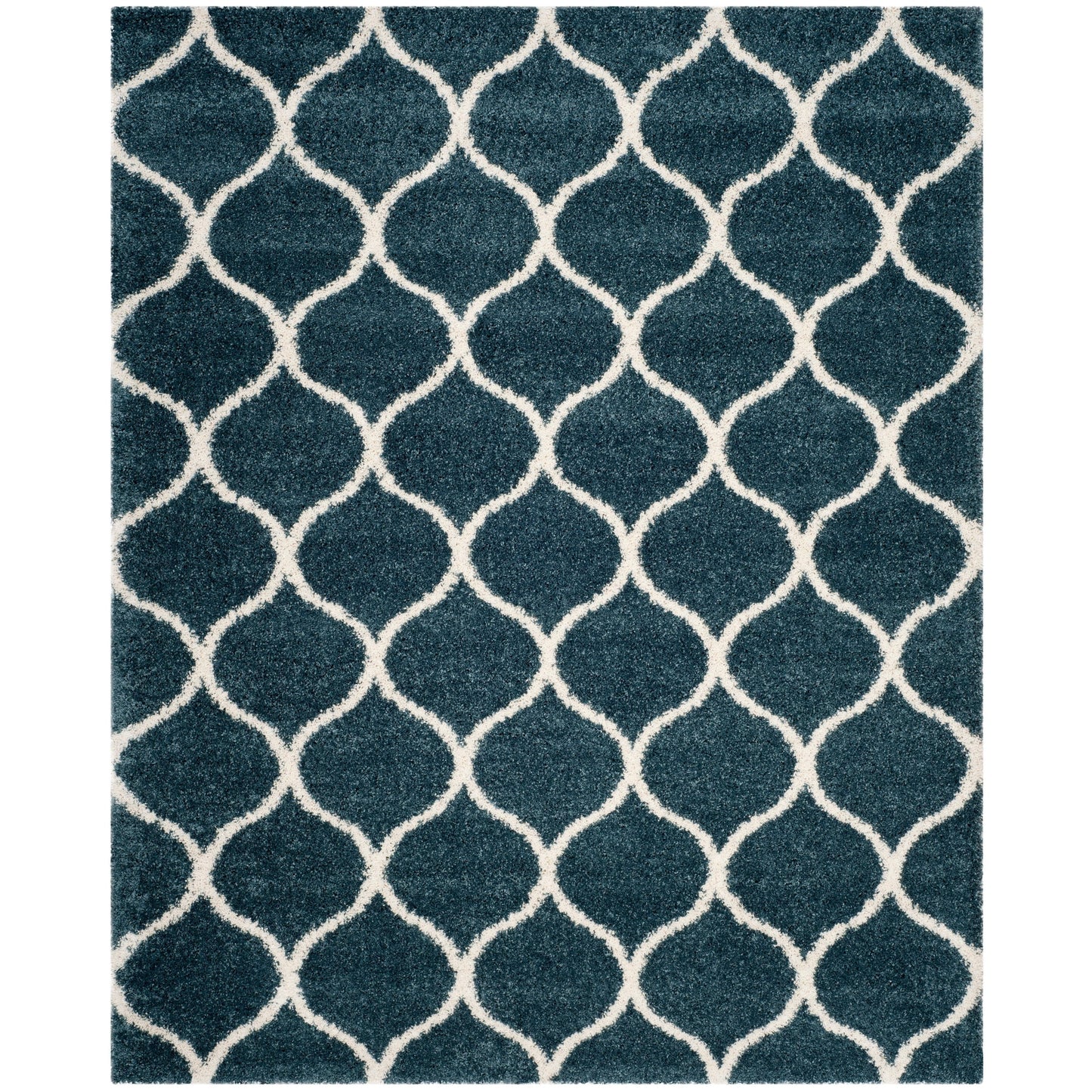 Tapis SAFAVIEH Hudson Shag Pushpa Trellis de 5 cm d'épaisseur