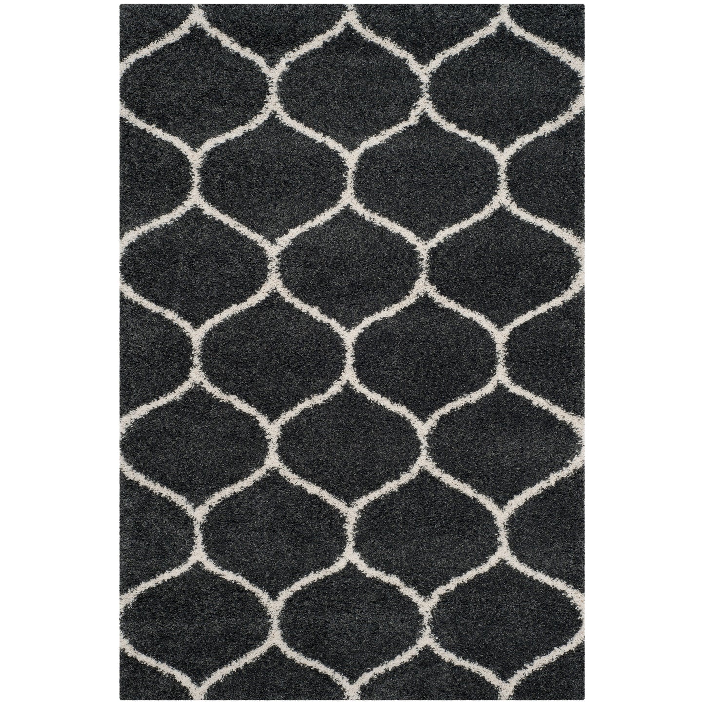 Tapis SAFAVIEH Hudson Shag Pushpa Trellis de 5 cm d'épaisseur