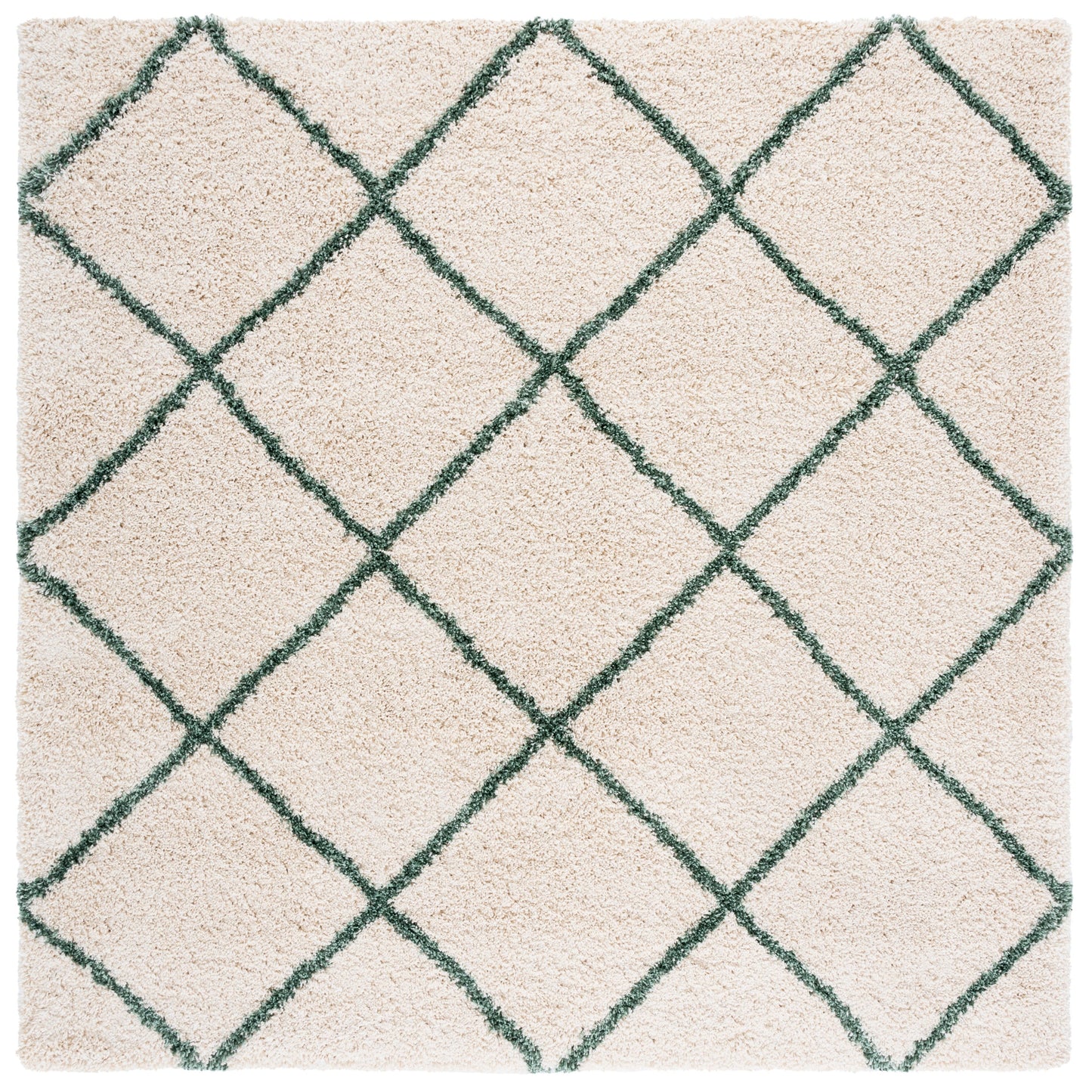 Tapis SAFAVIEH Hudson Shag Raili Diamond Trellis de 5 cm d'épaisseur