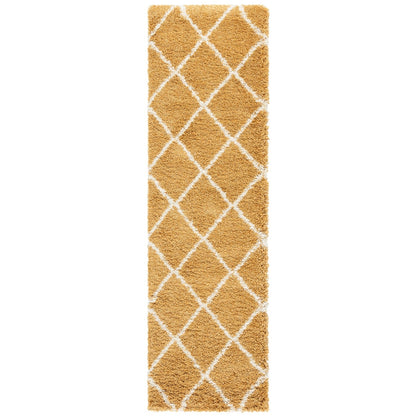 Tapis SAFAVIEH Hudson Shag Raili Diamond Trellis de 5 cm d'épaisseur