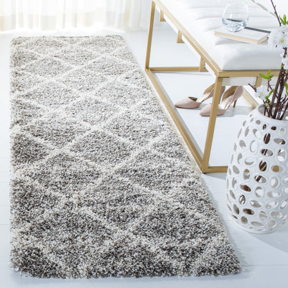 Tapis SAFAVIEH Hudson Shag Raili Diamond Trellis de 5 cm d'épaisseur