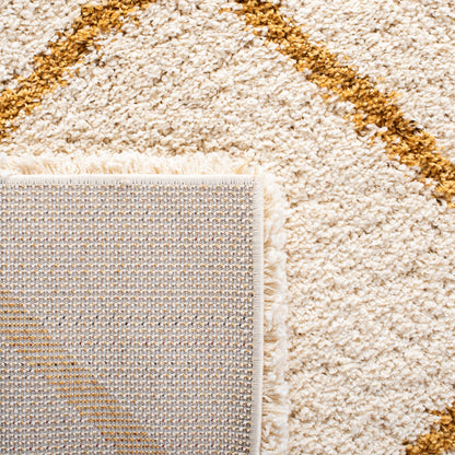 Tapis SAFAVIEH Hudson Shag Raili Diamond Trellis de 5 cm d'épaisseur