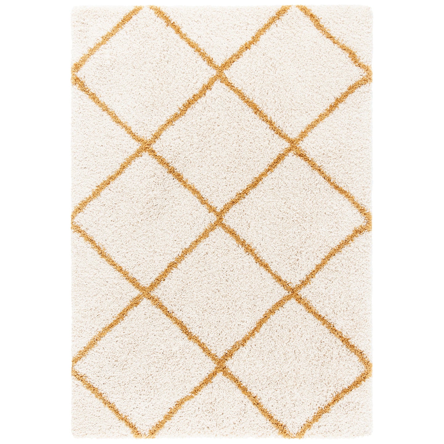 Tapis SAFAVIEH Hudson Shag Raili Diamond Trellis de 5 cm d'épaisseur