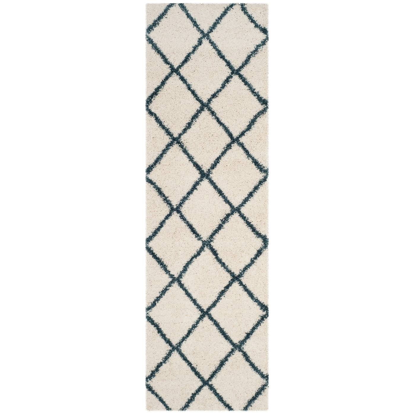 Tapis SAFAVIEH Hudson Shag Raili Diamond Trellis de 5 cm d'épaisseur