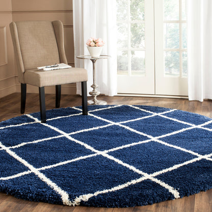 Tapis SAFAVIEH Hudson Shag Raili Diamond Trellis de 5 cm d'épaisseur