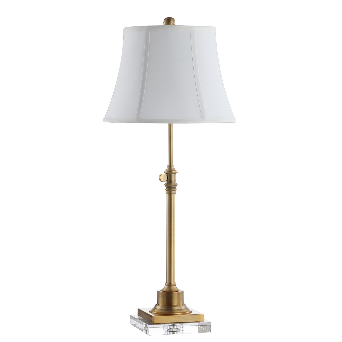 Lot de 2 lampes de table à hauteur réglable SAFAVIEH Lighting Amande (27-31 pouces) - 13 l x 13 p x 31 h