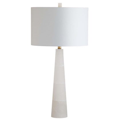 Lampe de table LED Giorgiana 30 pouces en albâtre de SAFAVIEH Lighting - 15 x 15 x 30 cm - 15 l x 15 p x 30 h