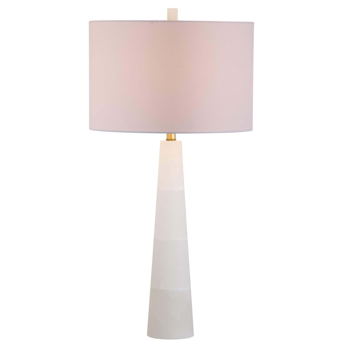 Lampe de table LED Giorgiana 30 pouces en albâtre de SAFAVIEH Lighting - 15 x 15 x 30 cm - 15 l x 15 p x 30 h