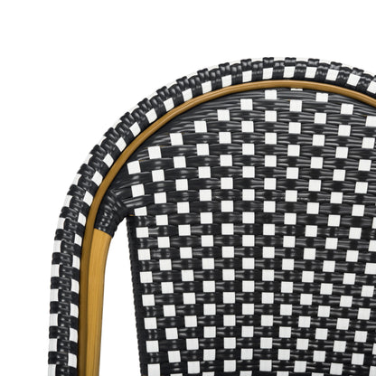 Chaises de salle à manger empilables SAFAVIEH Marolyn (lot de 2) - 18 L x 22 P x 35 H