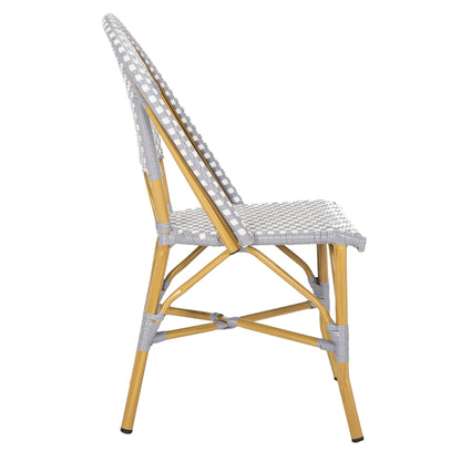 Chaises de salle à manger empilables SAFAVIEH Marolyn (lot de 2) - 18 L x 22 P x 35 H
