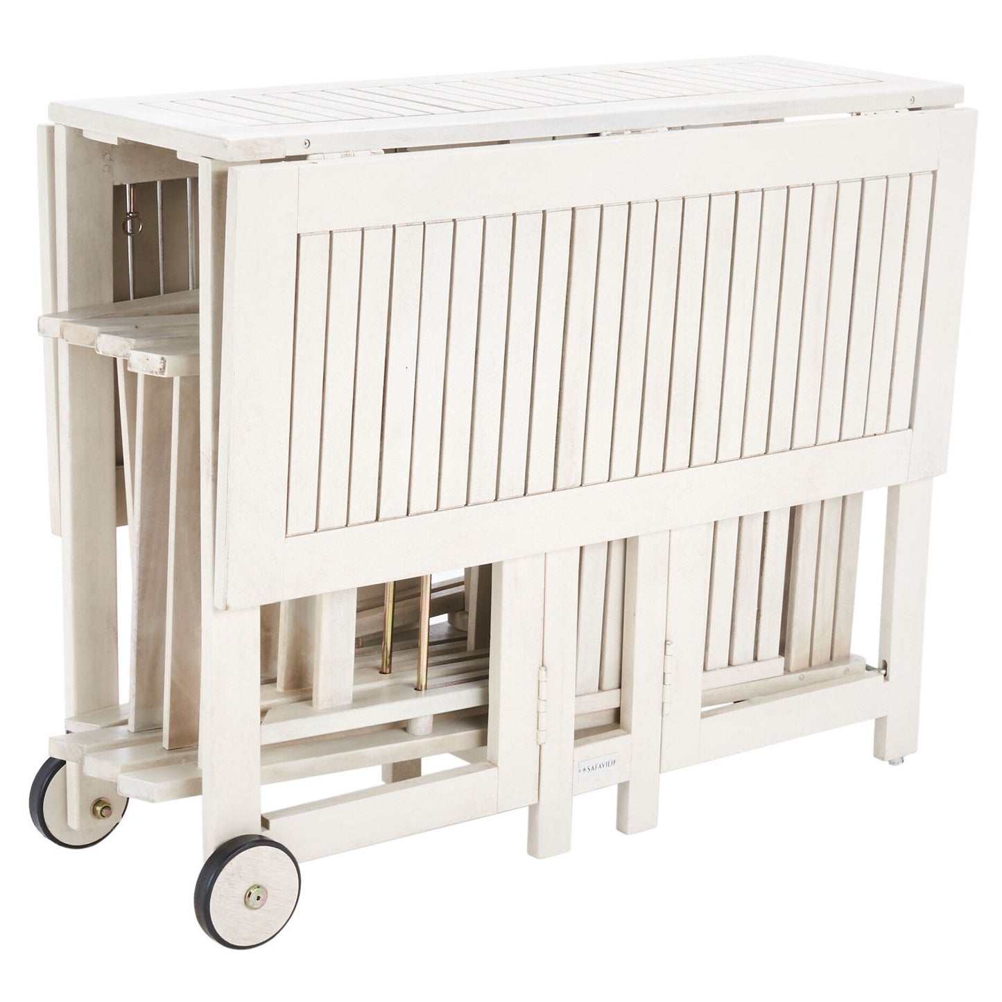 Ensemble de salle à manger d'extérieur 5 pièces SAFAVIEH Brandy - 43 x 35 x 29 cm