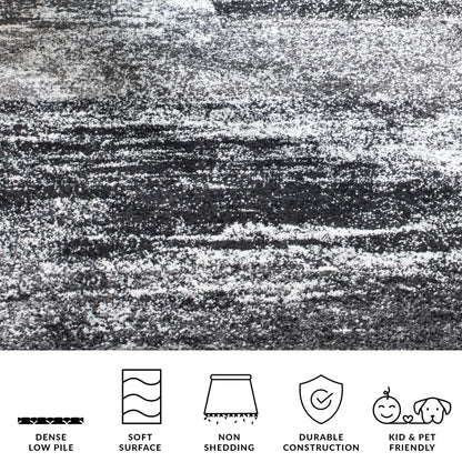 SAFAVIEH, Tapis abstrait moderne Adirondack Allegonda