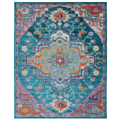 SAFAVIEH, Tapis Médaillon Boho Vintage Crystal Naimat