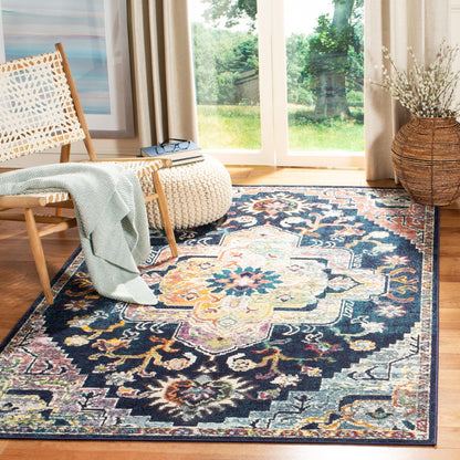 SAFAVIEH, Tapis Médaillon Boho Vintage Crystal Naimat