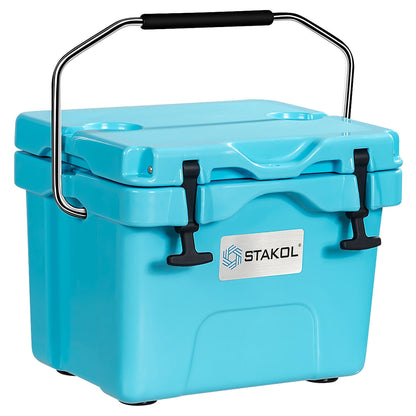 Glacière portable SKTAKOL 16 litres, étanche, 24 canettes de glace - Voir les détails