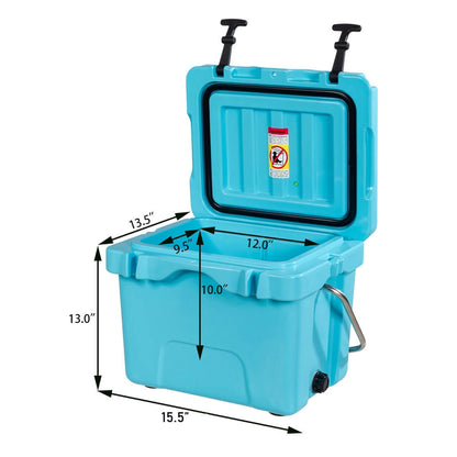Glacière portable SKTAKOL 16 litres, étanche, 24 canettes de glace - Voir les détails