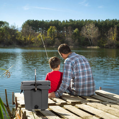Glacière portable SKTAKOL 16 litres, étanche, 24 canettes de glace - Voir les détails