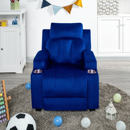 Sièges magiques pour princesses super-héros, fauteuil inclinable de luxe pour enfants avec repose-pieds, appui-tête et 2 porte-gobelets