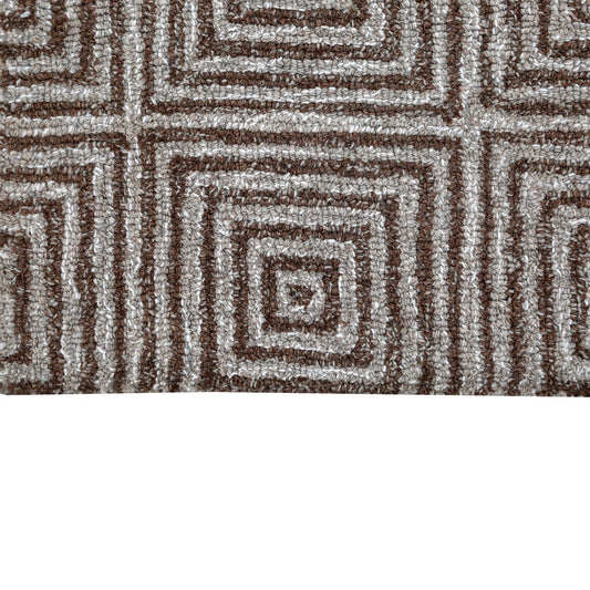 Tapis Sara de luxe fait main en laine abstraite George Towne Living