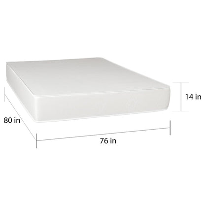 Matelas Select Luxury 14 pouces en mousse à mémoire de forme mi-ferme avec technologie de refroidissement