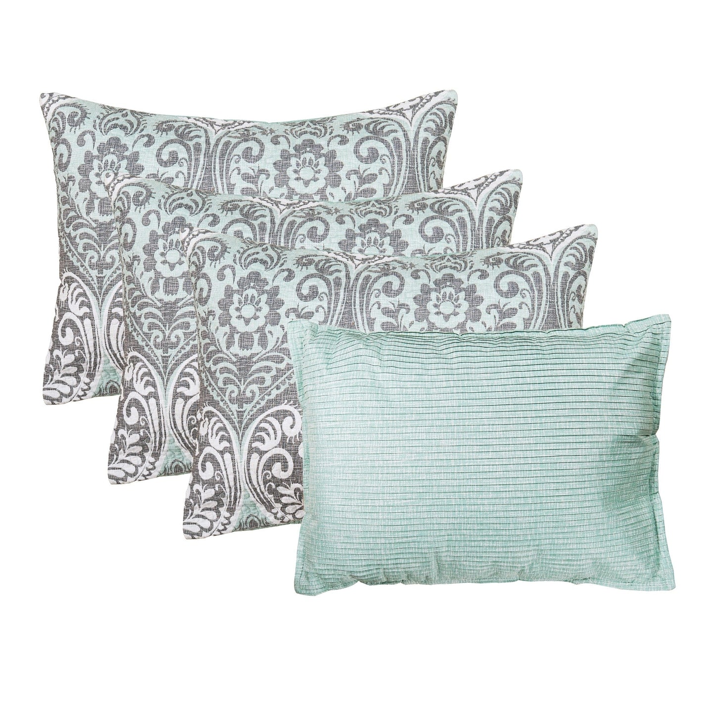 Ensemble couvre-lit Serenta 6 pièces en coton mélangé - 75 x 39